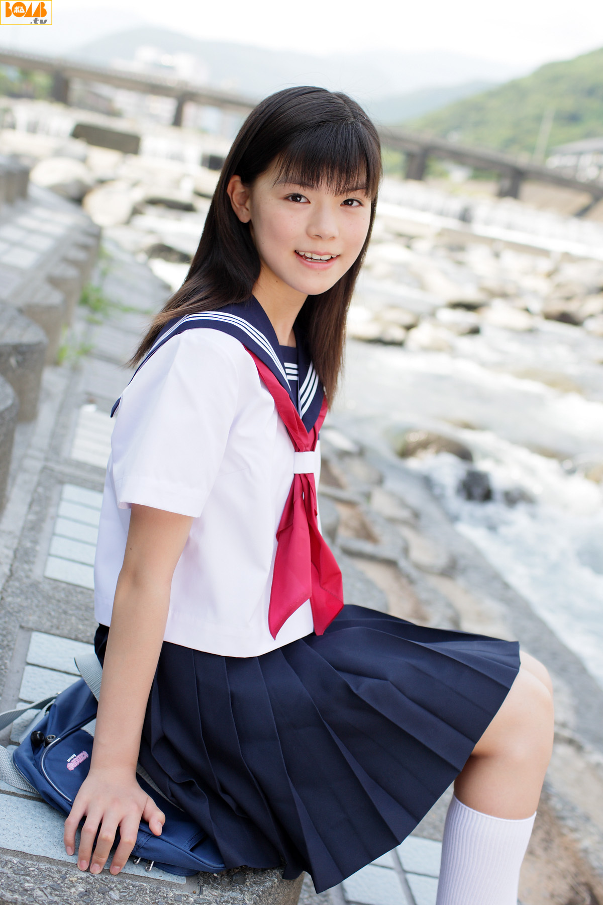 石川葵 Aoi Ishikawa Bomb.tv 日本美女制服写真